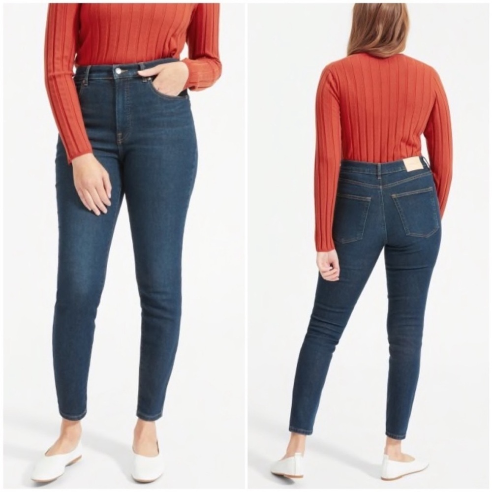 Everlane High Rise Skinny Ankle Jeans Size 26